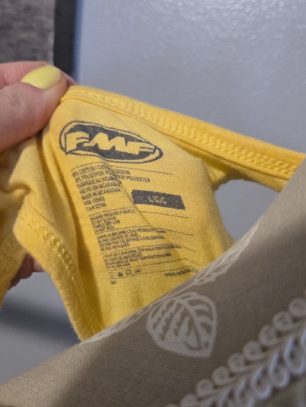 FMF Racing Yellow Graphic Tank Top - Women's - Picture 2 of 3